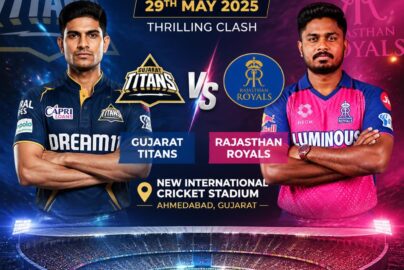 Gujarat Titans vs Rajasthan Royals IPL match